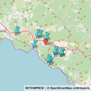 Mappa Località Comeglio, 16030 Moneglia GE, Italia (3.02727)