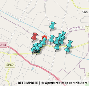 Mappa Via Petrosa, 47122 Forlì FC, Italia (1.25263)