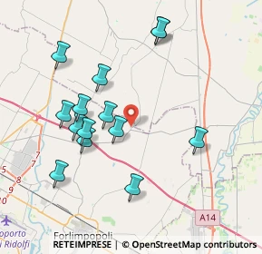 Mappa Via Petrosa, 47122 Forlì FC, Italia (3.9)