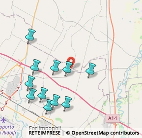 Mappa Via Petrosa, 47122 Forlì FC, Italia (4.33182)