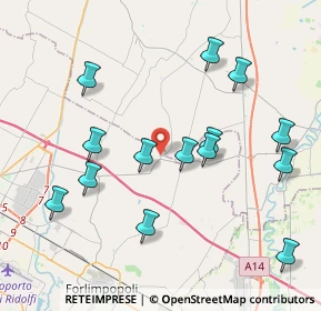 Mappa Via Petrosa, 47122 Forlì FC, Italia (4.28429)