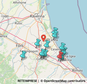 Mappa Via Duchino, 48015 Cervia RA, Italia (12.89167)