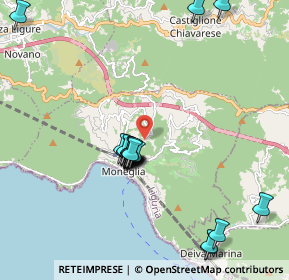 Mappa Località Casale, 16030 Moneglia GE, Italia (1.9615)