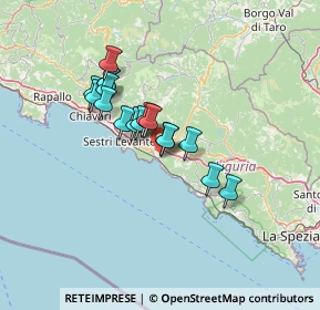 Mappa Località Casale, 16030 Moneglia GE, Italia (10.32824)