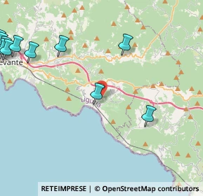 Mappa Località Casale, 16030 Moneglia GE, Italia (6.36727)