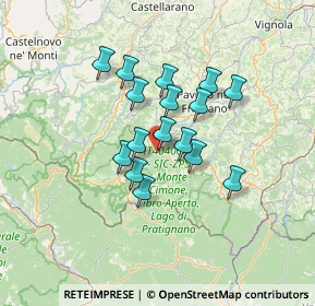 Mappa 41025 Montecreto MO, Italia (10.41438)