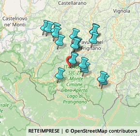 Mappa 41025 Montecreto MO, Italia (10.97368)