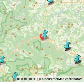 Mappa 41025 Montecreto MO, Italia (6.6425)