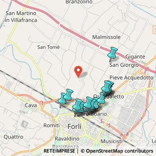 Mappa Via Pianta Gioppi, 47122 Forlì FC, Italia (2.024)