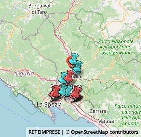 Mappa Ponte Osca, 54012 Tresana MS, Italia (12.8345)