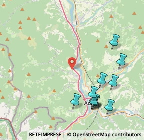 Mappa Ponte Osca, 54012 Tresana MS, Italia (4.79364)