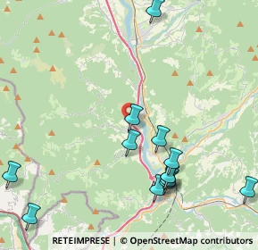 Mappa Ponte Osca, 54012 Tresana MS, Italia (5.51267)