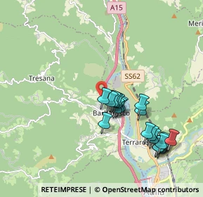 Mappa Ponte Osca, 54012 Tresana MS, Italia (1.8755)