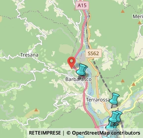 Mappa Ponte Osca, 54012 Tresana MS, Italia (3.98941)