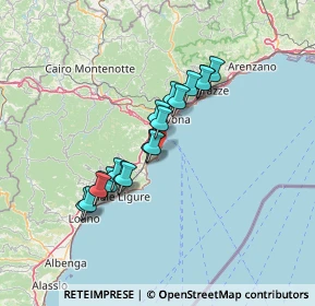 Mappa 17028 Bergeggi SV, Italia (11.405)