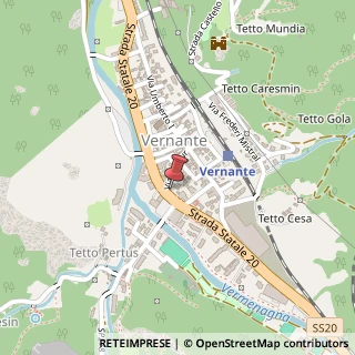 Mappa Via Cavour, 51, 12019 Vernante, Cuneo (Piemonte)