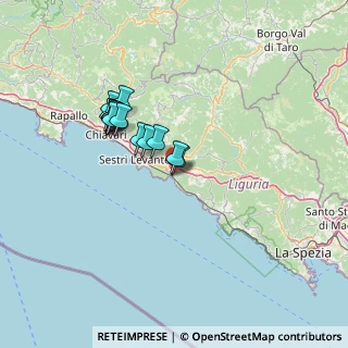Mappa 16030 Moneglia GE, Italia (11.86333)