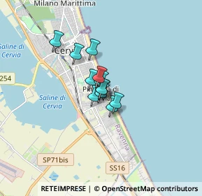 Mappa V.le Titano, 48015 Cervia RA, Italia (0.805)