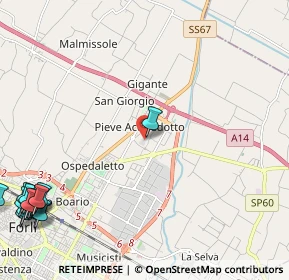 Mappa CC La Punta, 47122 Forlì FC, Italia (3.67)