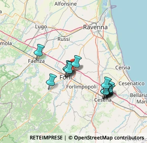 Mappa CC La Punta, 47122 Forlì FC, Italia (12.438)
