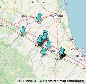 Mappa CC La Punta, 47122 Forlì FC, Italia (10.53)