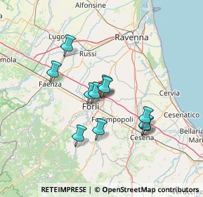 Mappa CC La Punta, 47122 Forlì FC, Italia (11.27909)