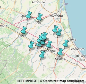Mappa CC La Punta, 47122 Forlì FC, Italia (9.72125)