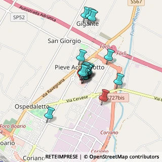 Mappa Centro Commerciale Puntadiferro, 47122 Forlì FC, Italia (0.509)