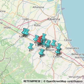 Mappa Centro Commerciale Puntadiferro, 47122 Forlì FC, Italia (10.1635)