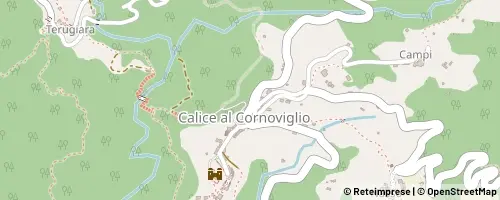 Mappa Calice al Cornoviglio