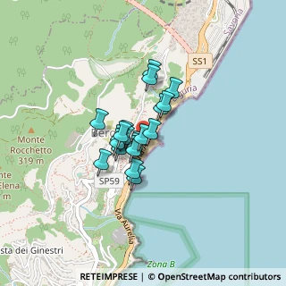 Mappa Via Colombo, 17028 Bergeggi SV, Italia (0.25)