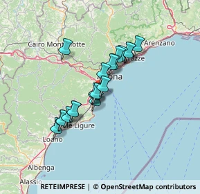 Mappa Via Colombo, 17028 Bergeggi SV, Italia (10.4325)