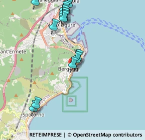 Mappa Via Colombo, 17028 Bergeggi SV, Italia (2.35071)