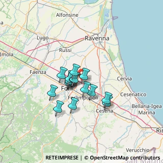 Mappa Via Cà Bagnoli, 47122 Forlì FC, Italia (9.3)