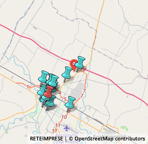 Mappa Via Maestri del Lavoro, 47122 Forlì FC, Italia (3.77)