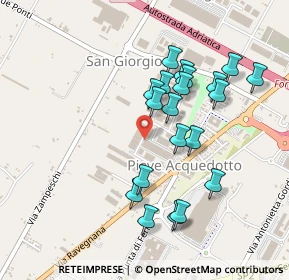 Mappa Via Maestri del Lavoro, 47122 Forlì FC, Italia (0.4465)