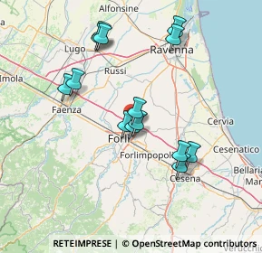 Mappa Via Maestri del Lavoro, 47122 Forlì FC, Italia (13.92786)