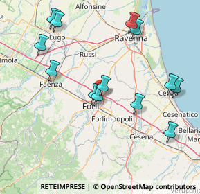 Mappa Via Maestri del Lavoro, 47122 Forlì FC, Italia (17.21)