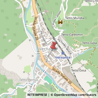 Mappa Via Umberto I, 118, 12019 Vernante, Cuneo (Piemonte)