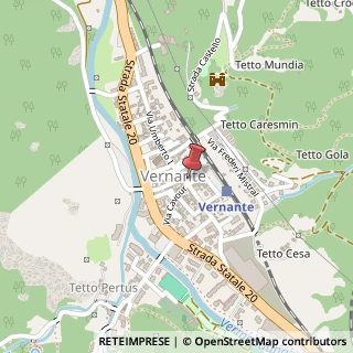 Mappa Via Umberto I, 119, 12019 Vernante, Cuneo (Piemonte)