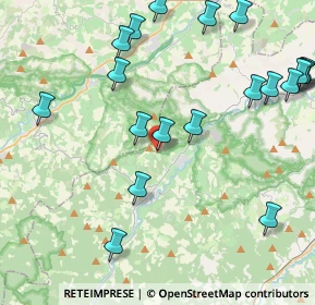 Mappa Via del Monte, 48032 Casola Valsenio RA, Italia (5.3615)