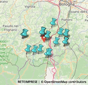 Mappa Località Stanco di Sopra, 40030 Grizzana Morandi BO, Italia (10.733)