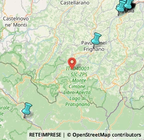 Mappa Via Trogolino, 41025 Montecreto MO, Italia (33.3645)