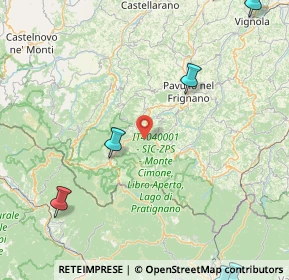 Mappa Via Trogolino, 41025 Montecreto MO, Italia (30.88333)