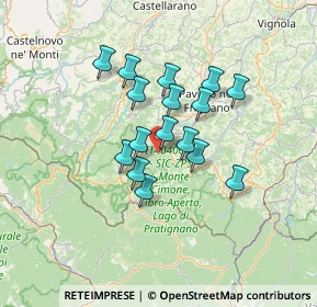 Mappa Via Trogolino, 41025 Montecreto MO, Italia (10.47125)