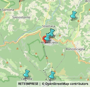 Mappa Via Trogolino, 41025 Montecreto MO, Italia (3.862)
