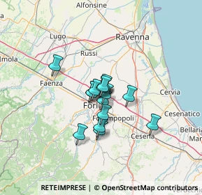 Mappa Via Della Pallacanestro, 47122 Forlì FC, Italia (7.76533)