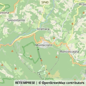 Mappa Montecreto