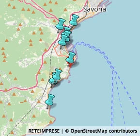 Mappa SS1, 17028 Bergeggi SV, Italia (3.02545)