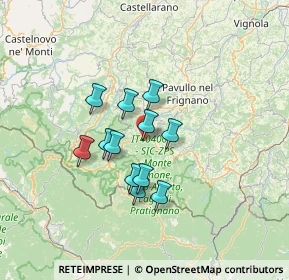 Mappa Via Roma, 41025 Montecreto MO, Italia (10.18167)